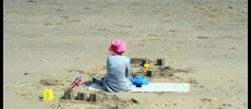 The Lady on the Beach