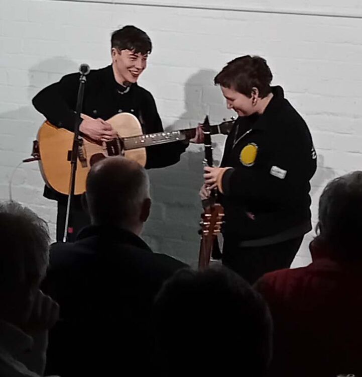 Rhiannon and Wolf Peaches