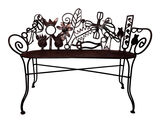 Hilary Cartmel garden bench