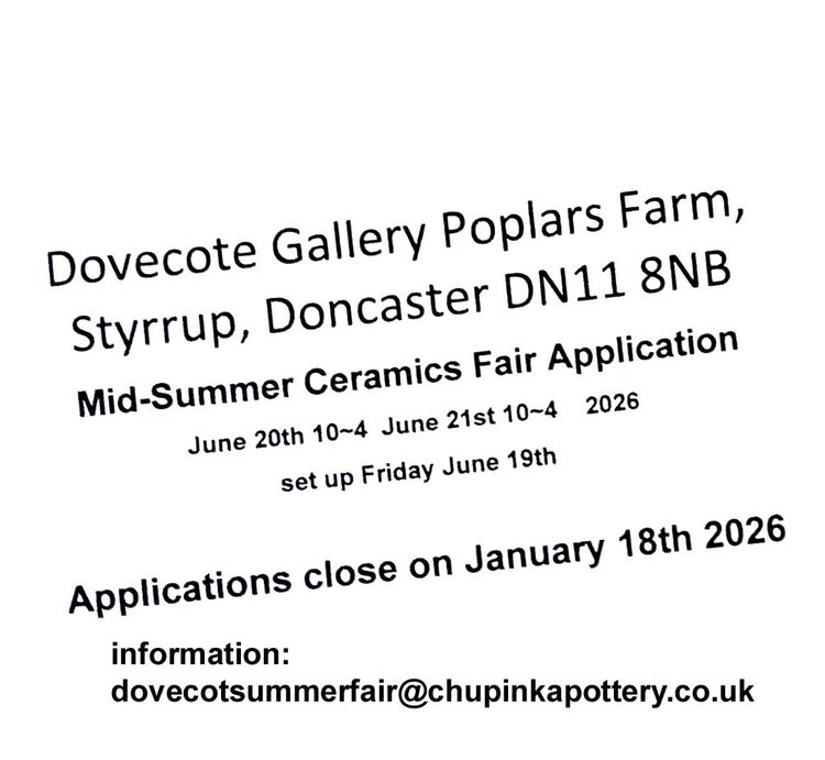 Potters applications