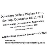 Potters applications