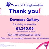 Thank you - Dovecot Gallery Dec24