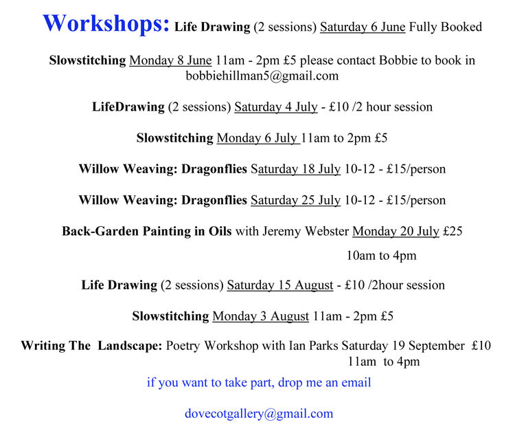 Workshops Summer 2026