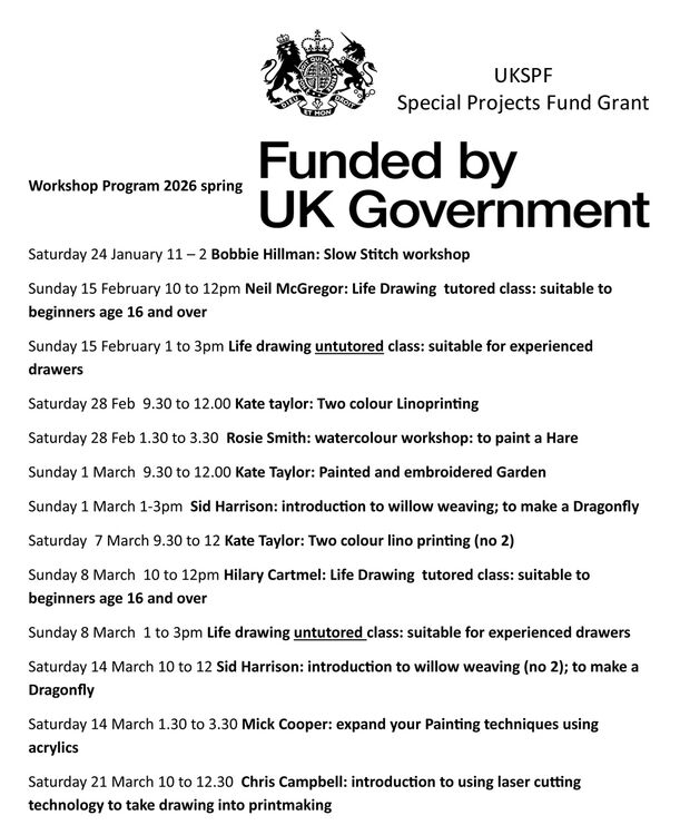 Workshop Spring 2026 program