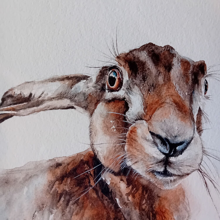Rosie Smith watercolour painting