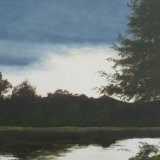 87-Dusk - River Yonne at Bailly.JPG