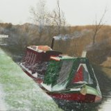91-Narrow Boats near Baddesley Wharf.JPG