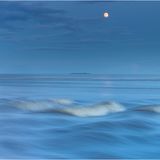 The river Aln meets the sea
