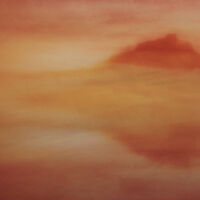 Bamburgh Castle Abstract