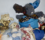 Anya and Granny Roo dressed up the teddies