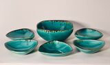 Set of Turquoise bowls