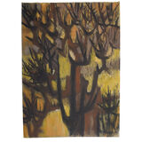 Study of trees with yellow