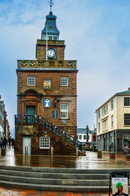 Dumfries town centre