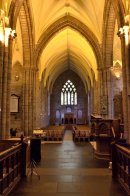 Inside Dornoch Cathedral