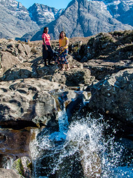 The Fairy Pools on the Isle of Skye, Scotland