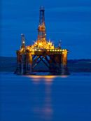 44. Lit up Rig