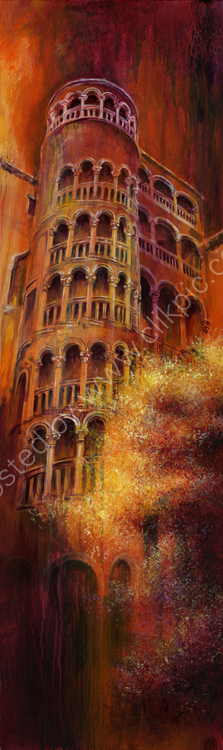 The Tower - acrylic on canvas