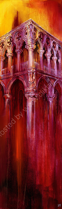 The Palace (Palazzo) - acrylic on canvas
