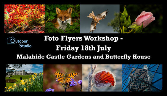 FOTO FLYERS PHOTOGRAPHY WORKSHOP - FRIDAY 18th JULY