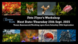 FOTO FLYERS PHOTOGRAPHY WORKSHOP - THURSDAY 25th SEPTEMBER