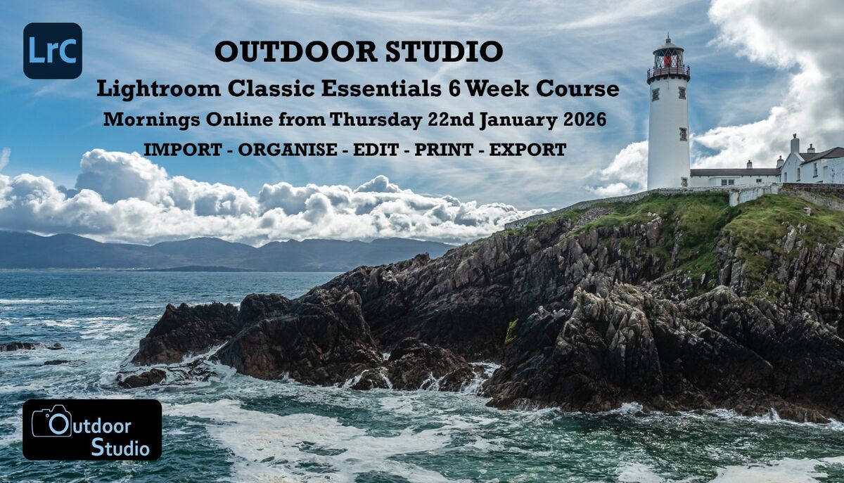 ADOBE LIGHTROOM CLASSIC ESSENTIALS - ONLINE 6 WEEK COURSE - JANUARY 2026