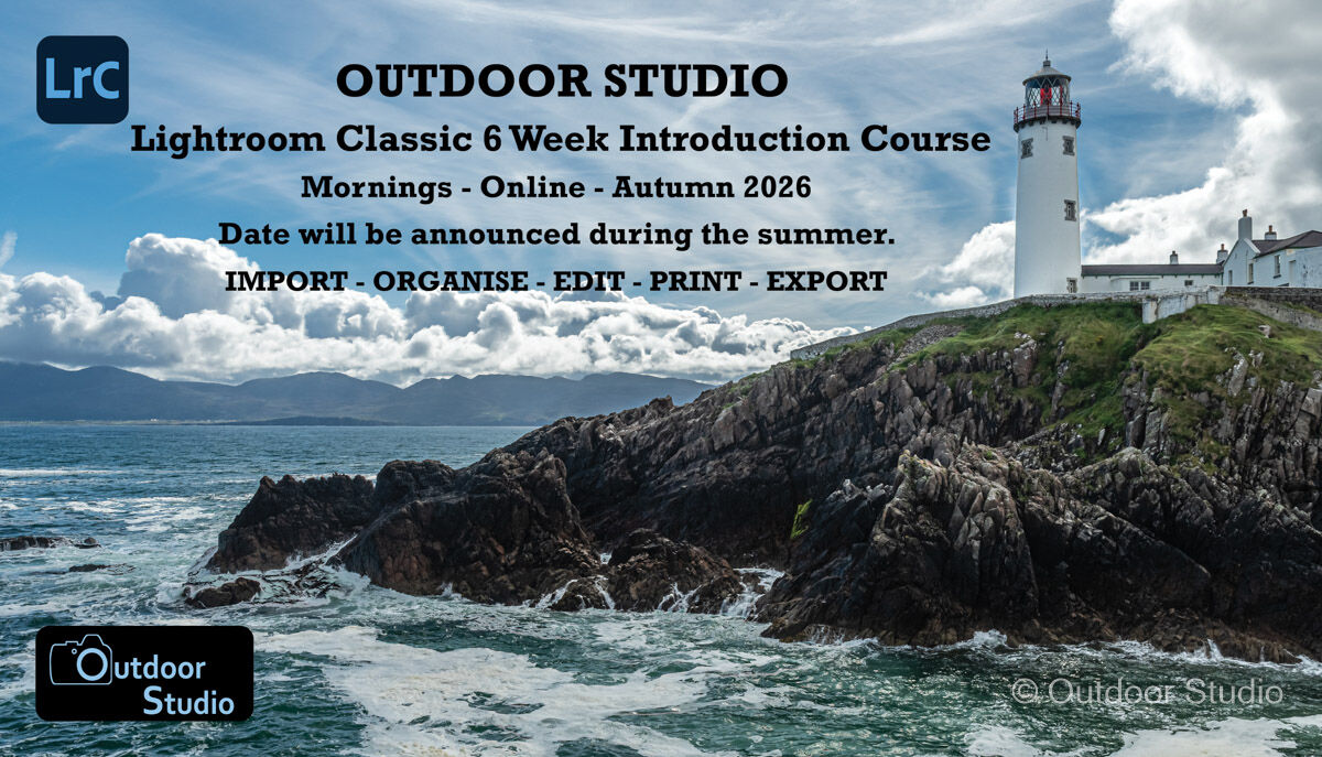 ADOBE LIGHTROOM CLASSIC ESSENTIALS - ONLINE 6 WEEK COURSE - AUTUMN 2026