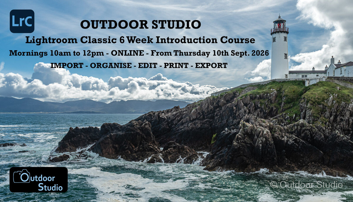 ADOBE LIGHTROOM CLASSIC ESSENTIALS - ONLINE 6 WEEK COURSE - SEPTEMBER 2026