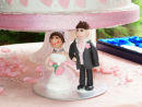 Wedding cake characters