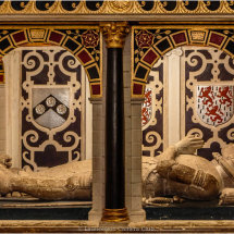 02 Effigies Sir John Gilbert (1596) & Wife Hugh Letheren