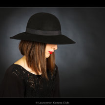 03 Chris Robbins The Girl in the Black Hat(1st Colour Print and OVERALL WINNER) Commended