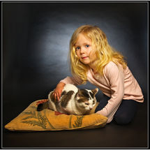 C Chris Robbins  Hattie and Daisy cat