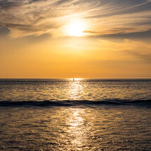 Second Geoff Trevarthen Paddleboarder at Sunset