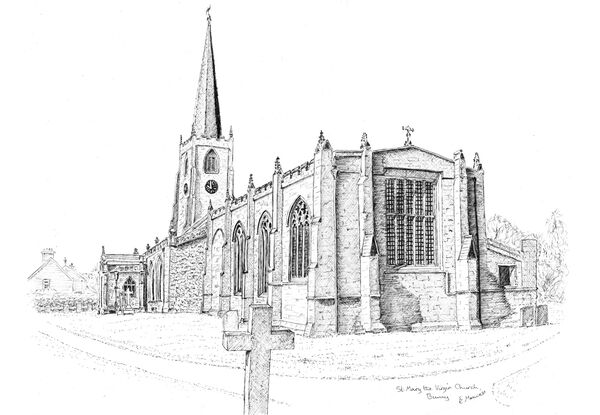 St Mary the Virgin Church, Bunny, Notts