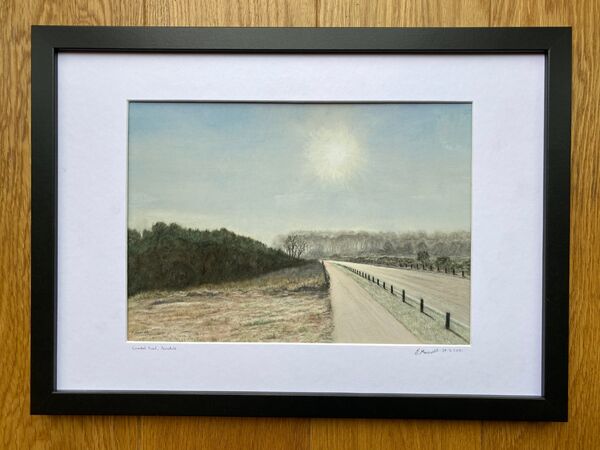 Winter Sun (Coastal Road, Ainsdale)
