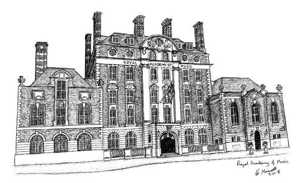 Royal Academy of Music (B&W)
