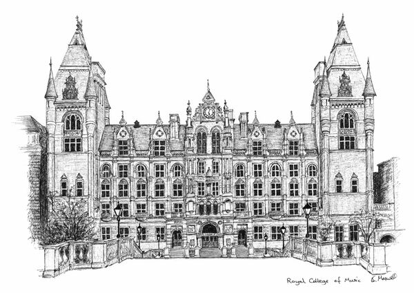 Royal College of Music (B&W)