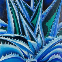 Aloe Vera 50x50 Acrylic