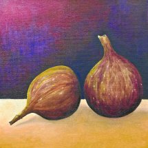 Figs 30x30 Oil on canvas