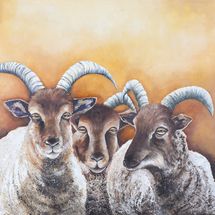 Trinity 60x60 Oil on canvas