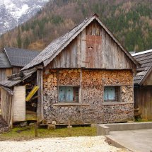 Log cabin Hallstatt Austria