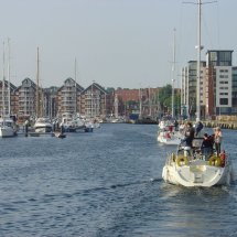 Yaught Ipswich Waterfront