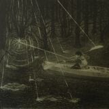 Rowing Through Rain to Rivers Eiko Matsuura "Rowing Through Rain to Rivers" Graphite on paper