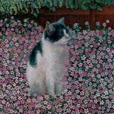 Eiko Matsuura "Where flowers bloom" Egg Tempera