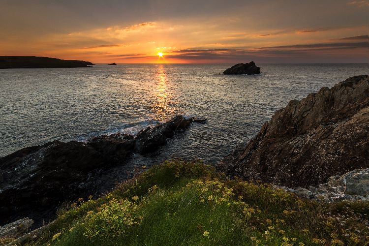 Sunset Pentire Point East