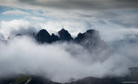 Dal Col Margherita verso Pale di San Martino (Trentino Alto Adige)