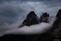 Passo Sella Sassolungo Nuvole (Trentino Alto Adige)