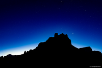 Passo Sella Silhouette (Trentino Alto Adige)