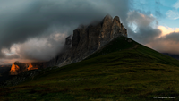 Passo Sella prima del Tramonto (Trentino Alto Adige)