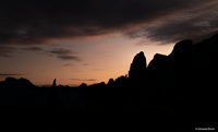 Prima dell'alba Passo Sella (Trentino Alto Adige)