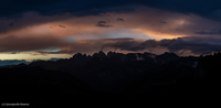 Tramonto dal Passo Sella (Trentino Alto Adige)
